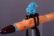 Cherry Burl Native American Flute, Minor, High C-5, #J23A